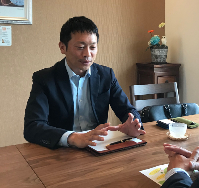 代表取締役 加来氏